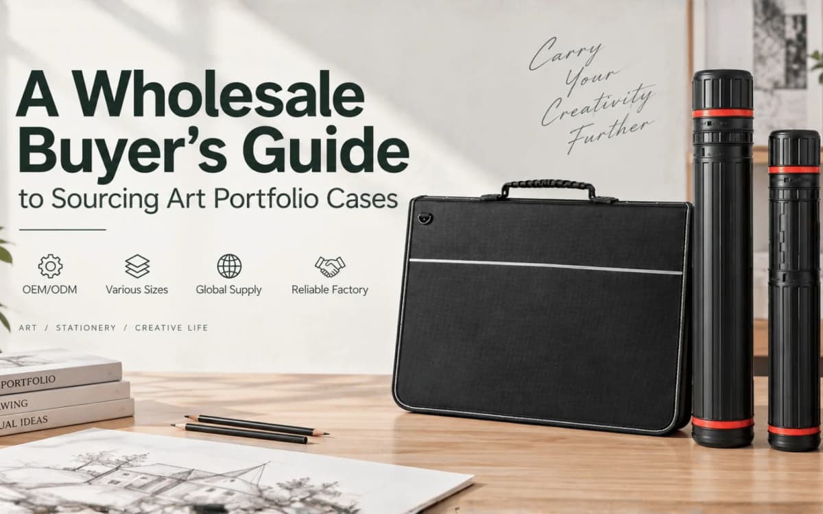 A Wholesale Buyer's Guide to Sourcing Art Portfolio Cases
