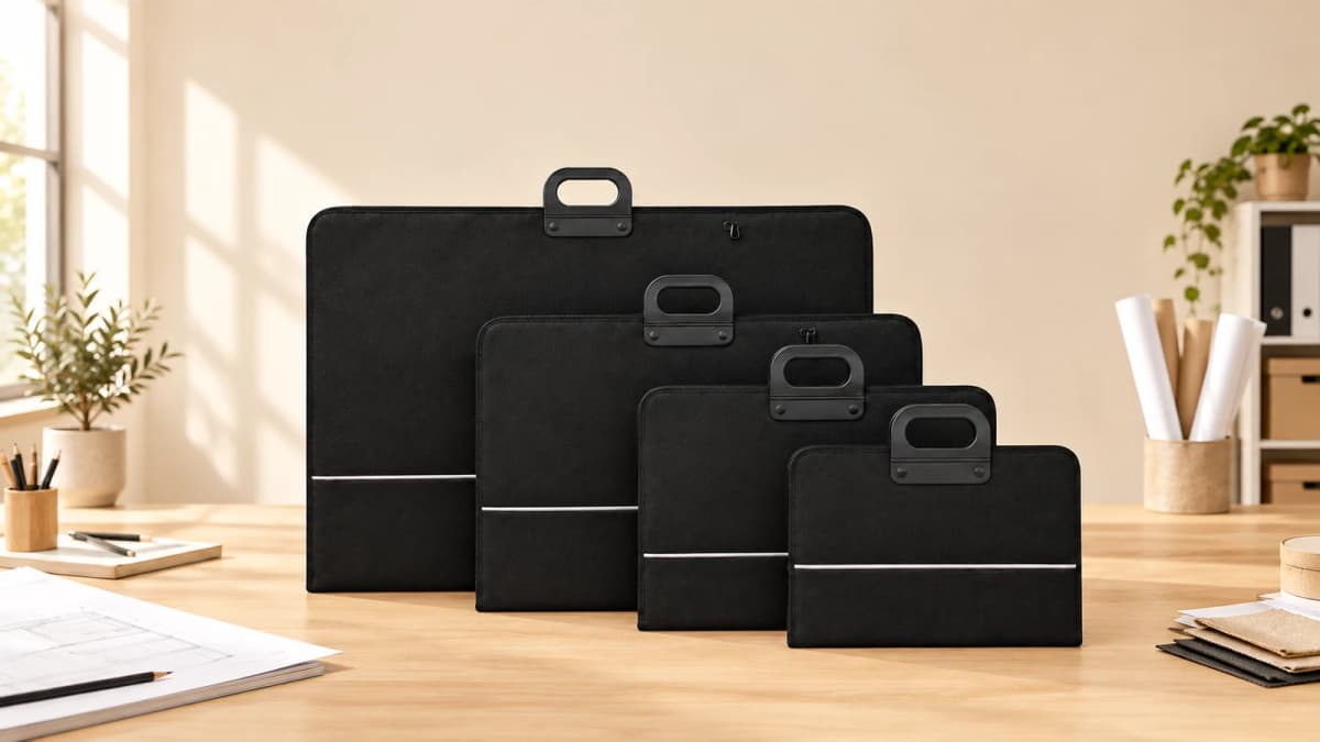 Zipper Drafting Bag A1–A4: Upgrade Series for Art Stores & School Suppliers
