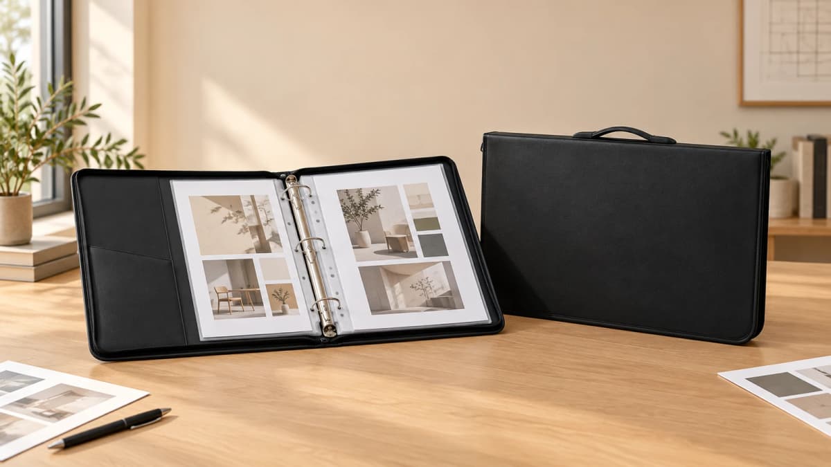 Ring Binder Portfolio A1–A4: Professional Series for Art Stores & School Suppliers