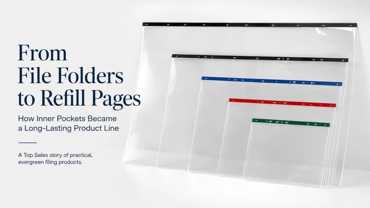 From File Folders to Refill Pages: How Inner Pockets Became a Long-Lasting Product Line