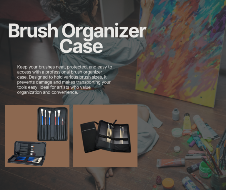Brush organizer case