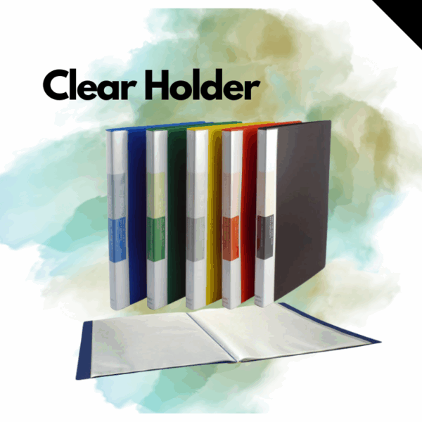 Clear Holder, Art Collection Books