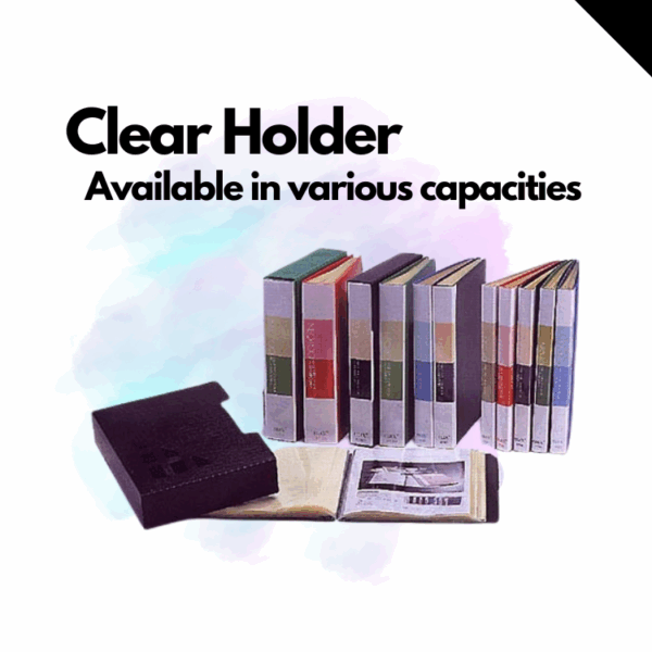 Clear Holder, Art Collection Books