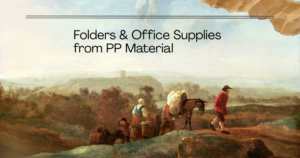 Durable PP Stationery: Folders & Office Supplies from PP Material