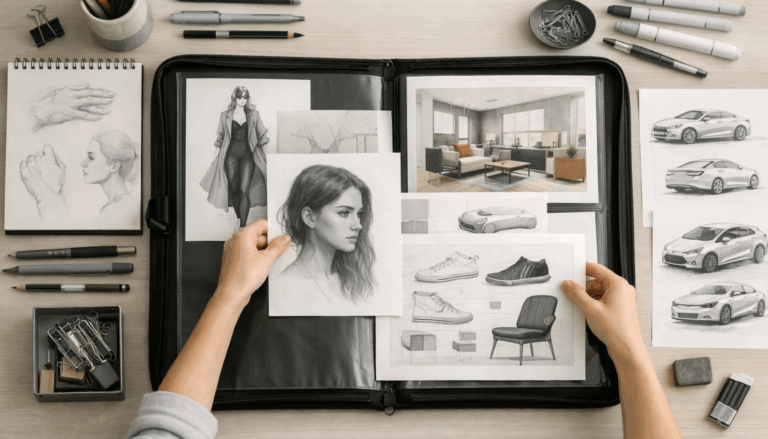 Artist Organizing Portfolio Case