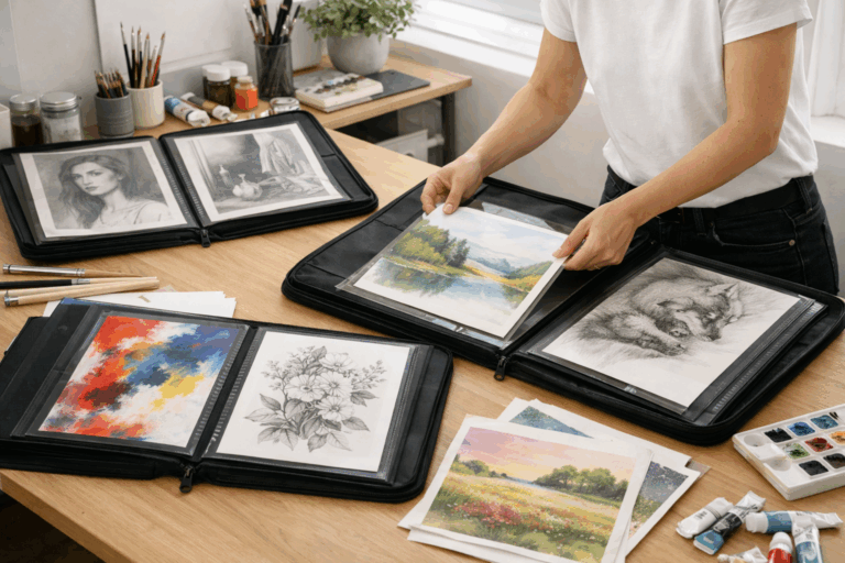 Art Portfolio Case for Different Mediums