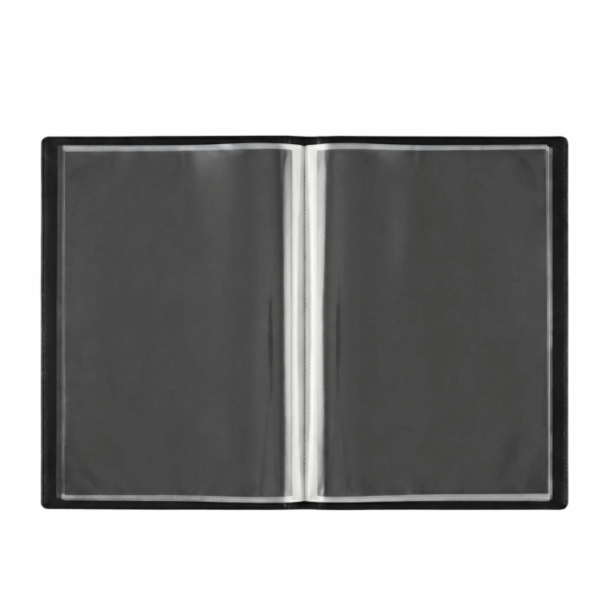 26 PU Presentation Book with Fixed Sleeves