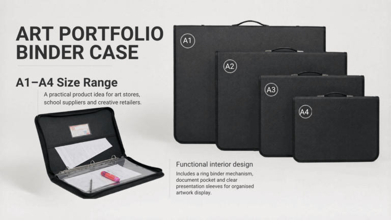 Art Portfolio Binder Case